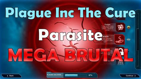 plague inc parasite mega brutal|Plague Inc: The Cure .